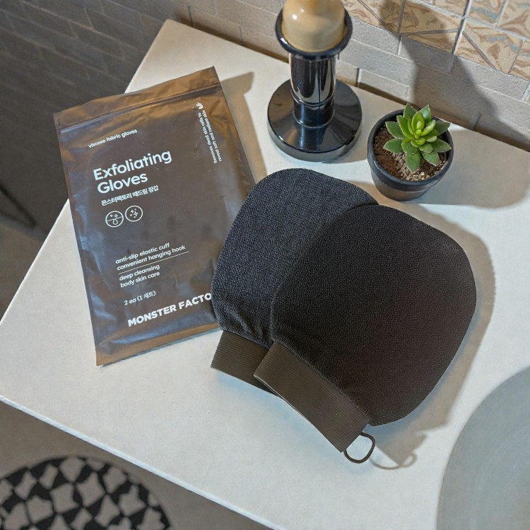 Gants exfoliants